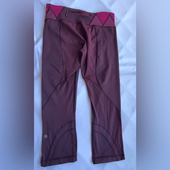 lululemon athletica Burgundy Leggings - Picture 8 of 9